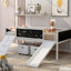Lit mezzanine simple avec lit en bois et deux boîtes de rangement, lit-1097357625