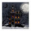 «Creepy Haunted Halloween House Under Moonlit Sky», impression numérique sur estampe numérique par Grace Popp-105741866-105741871