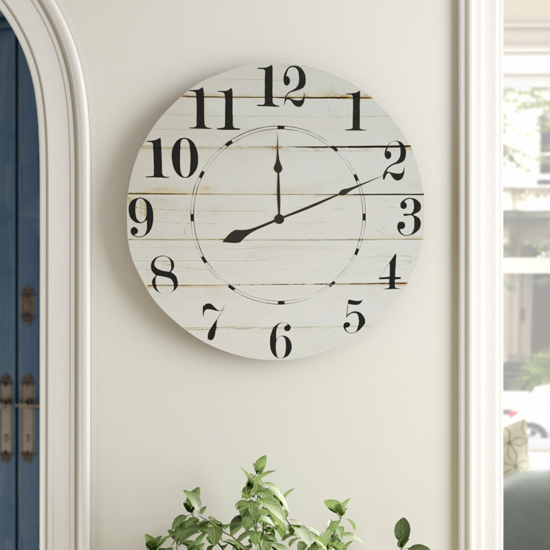 Très grande horloge murale Ayanna, Moyenne