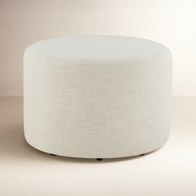 Danva 24" Genuine Leather Ottoman