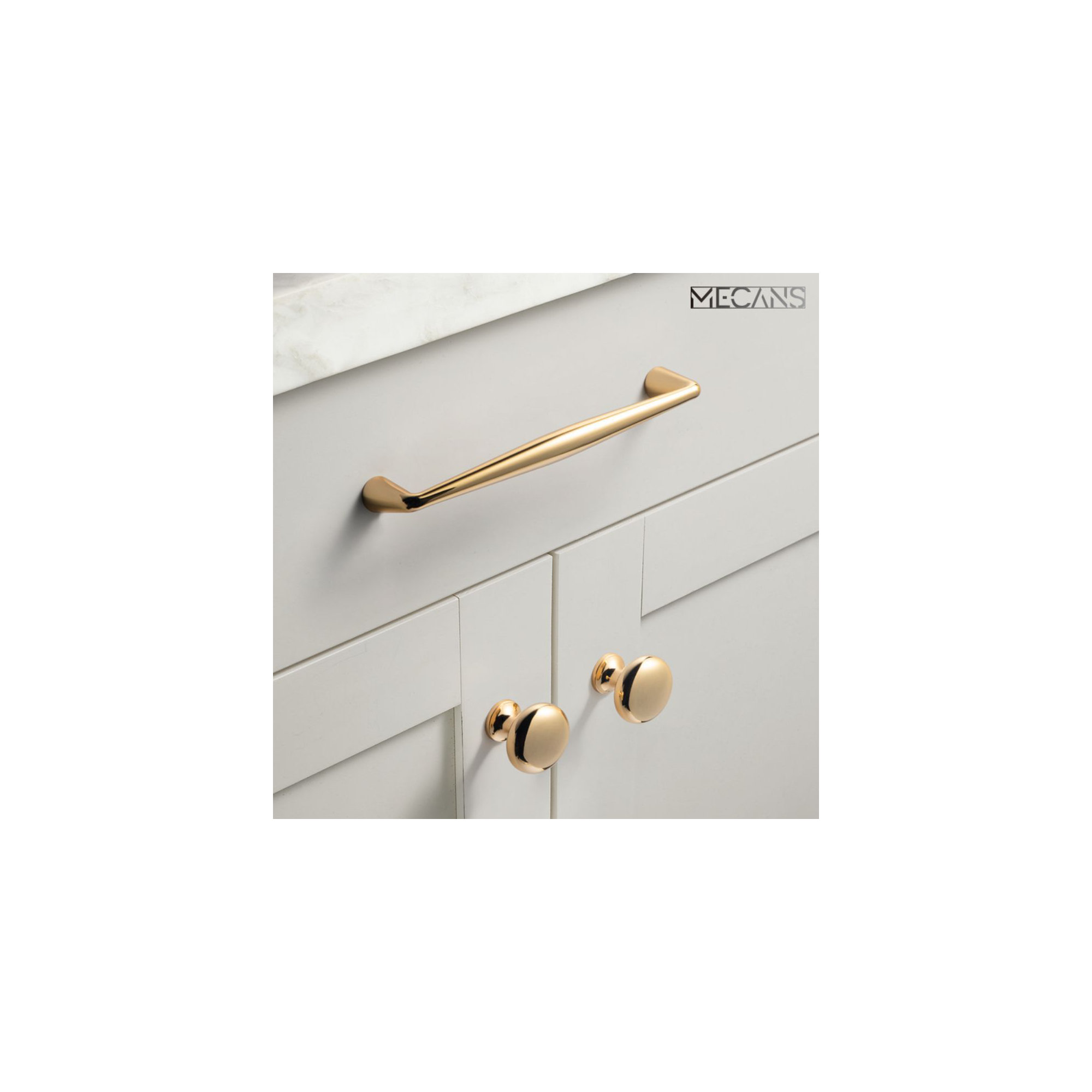 Center Bar Pull Multipack , Gold, 5 1/16"