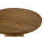 Console de salon ronde en bois avec base à piédestal-1103018068