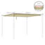 Outsunny Retractable Pergola Shade Cover ONLY, Beige-746252966