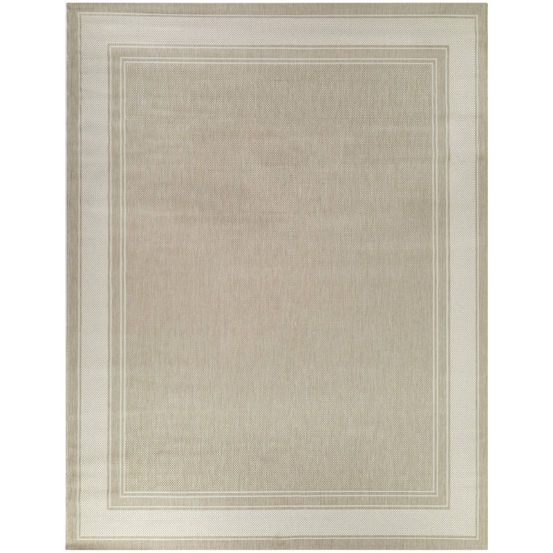 Tapis intérieur / extérieur Wykoff, Rectangle 6 pi 7 po x 8 pi 10 po