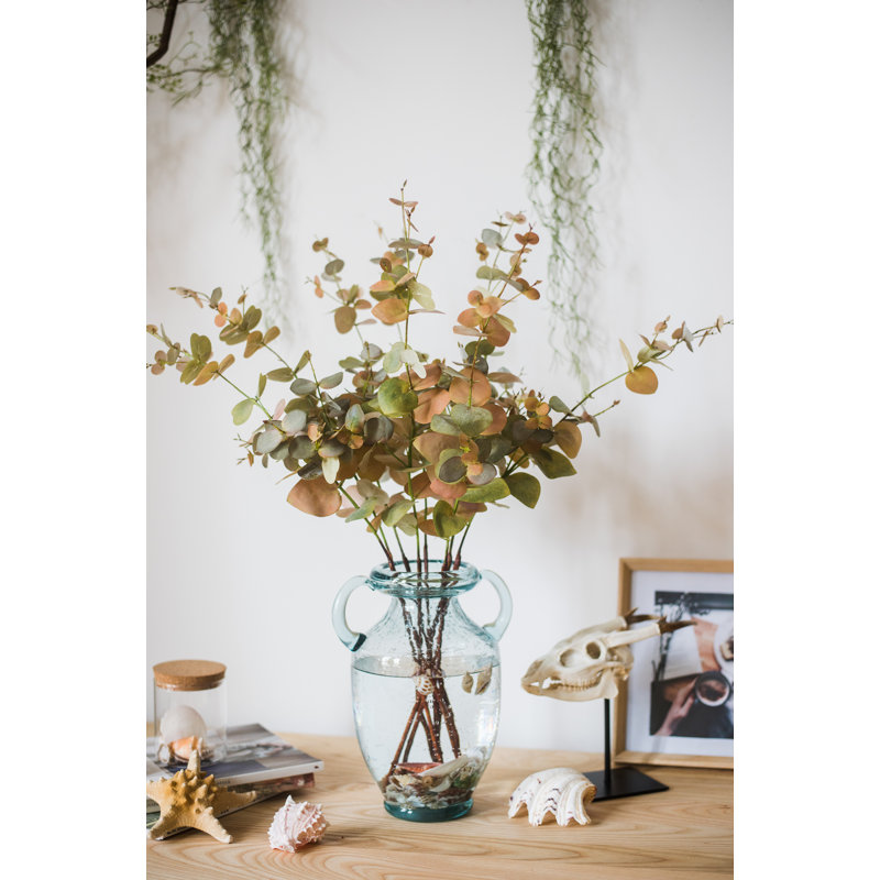 Tiges de eucalyptus d’automne, douilles et pulvérisateurs, Vert jaune, Cinq tiges