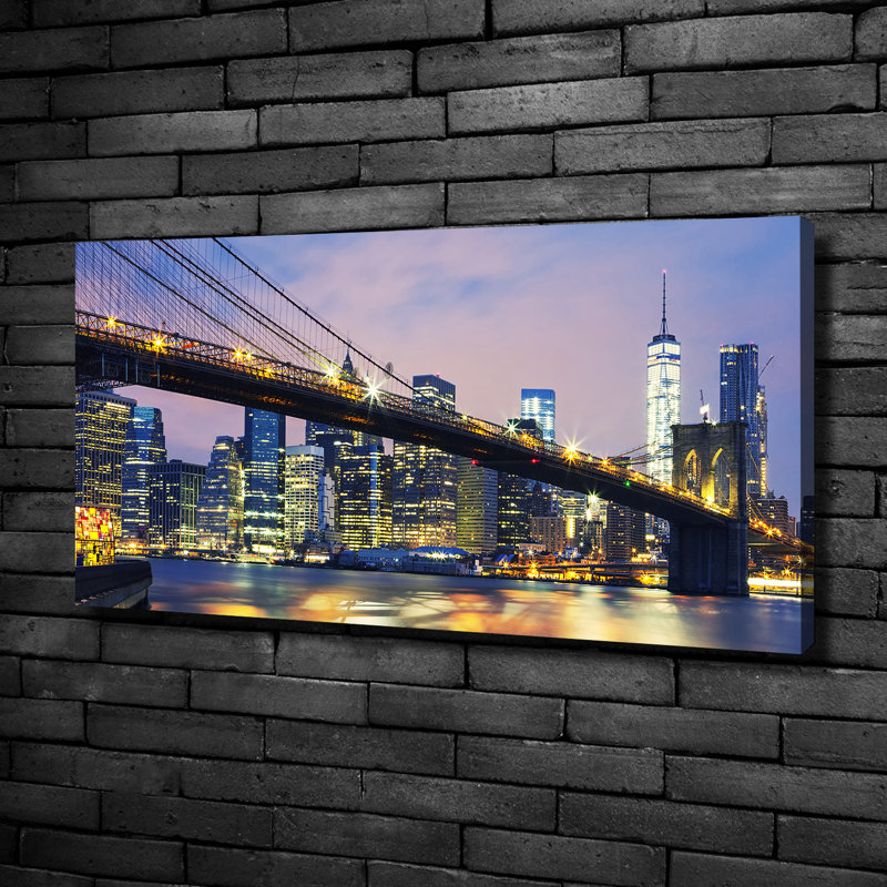 Brooklyn Bridge - Wrapped Canvas Print