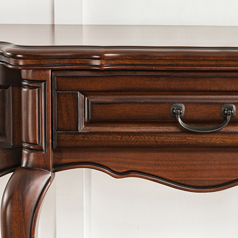 Console américaine de style américain, H 33,90 po x l 63 po x P 16,50 po