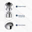 Heavy-Duty Adjustable Curtain Pole with Finials-673266169-673331137
