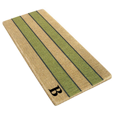 Non-Slip Striped Outdoor Doormat