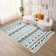 Coll Abstract Machine Printed Area Rug
