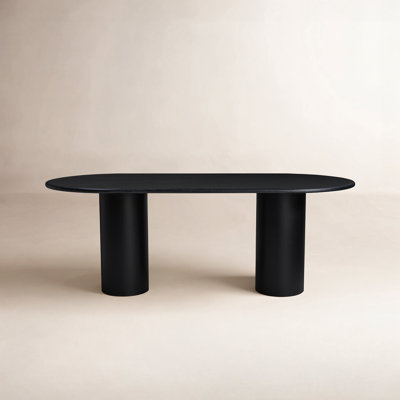 Calila 78'' Oval Marble Dining Table