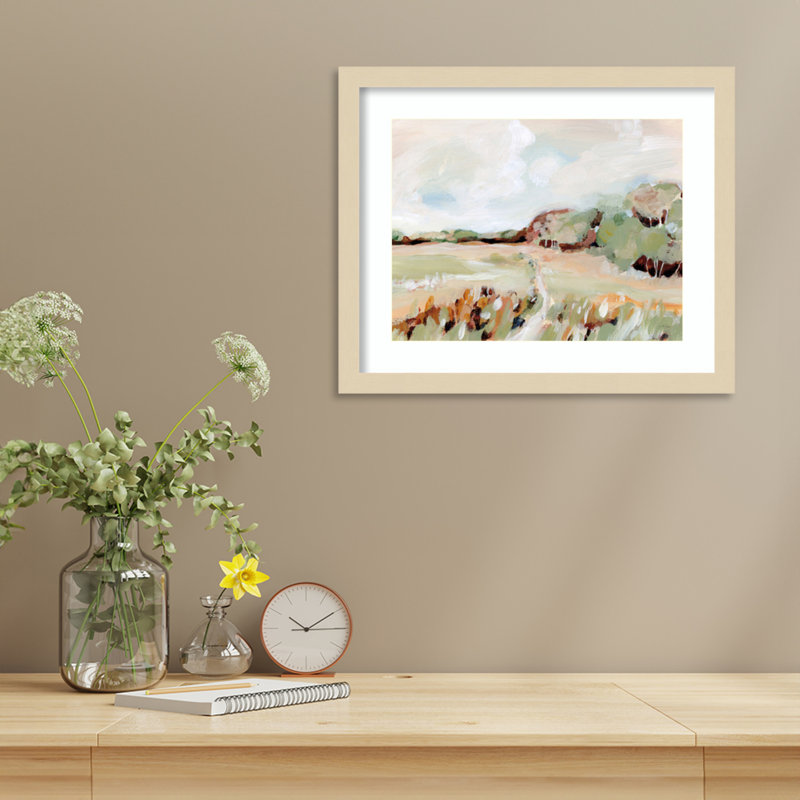 «Chanda Autumn Breeze», impression encadrée sur papier par Katrina Pete, H 14 po x l 17 po x P 1 po, Brun