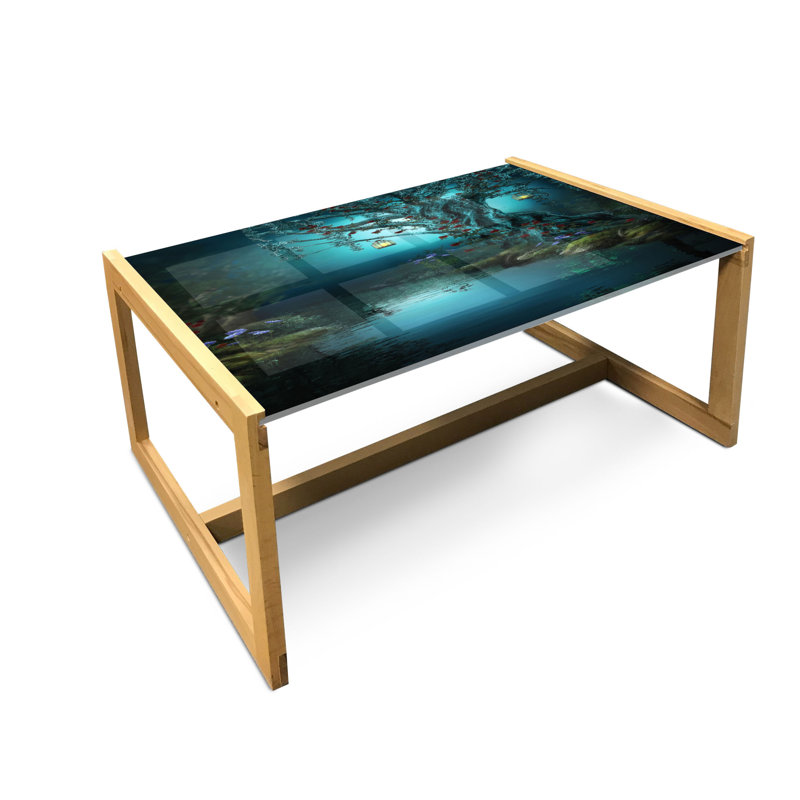 Jahmarni Sled Coffee Table, 90cm H x 62cm W x 40cm D