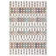 Tapis marocain lavable à poils courts-974400770