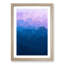 View of a Mountain Range in Abstract - Picture Frame Graphic Art Print-55763927-55763932