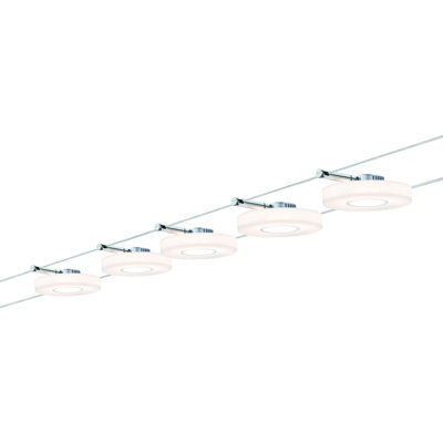 Schienenbeleuchtungsset 5-flammig Wire Systems