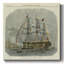 Antique Clipper Ship III sur toile-196396419