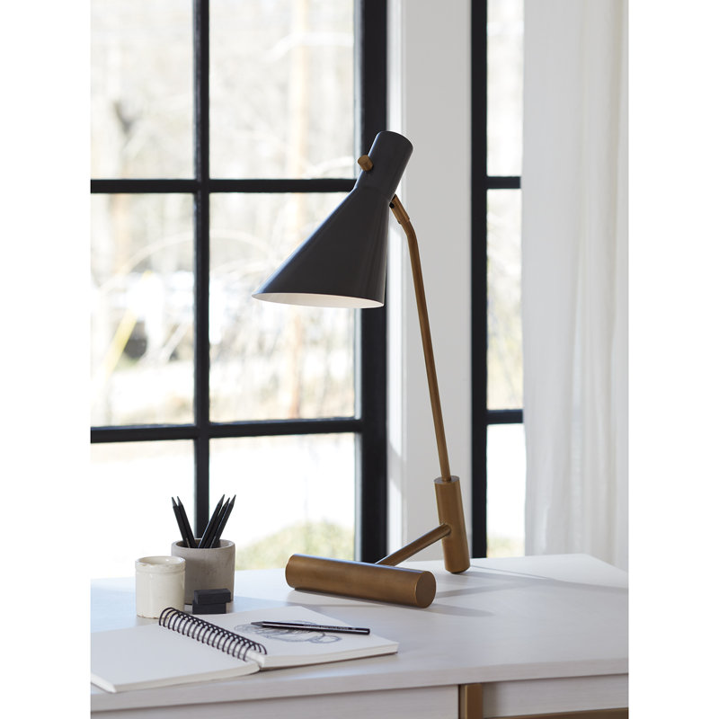 Spyder Desk Table Lamp, Black