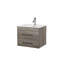 Ce meuble-lavabo mural avec tiroirs doubles, système de fermeture en douceur et lavabo en céramique crée un espace de salle de bain moderne et minimaliste!-481006756-481006757