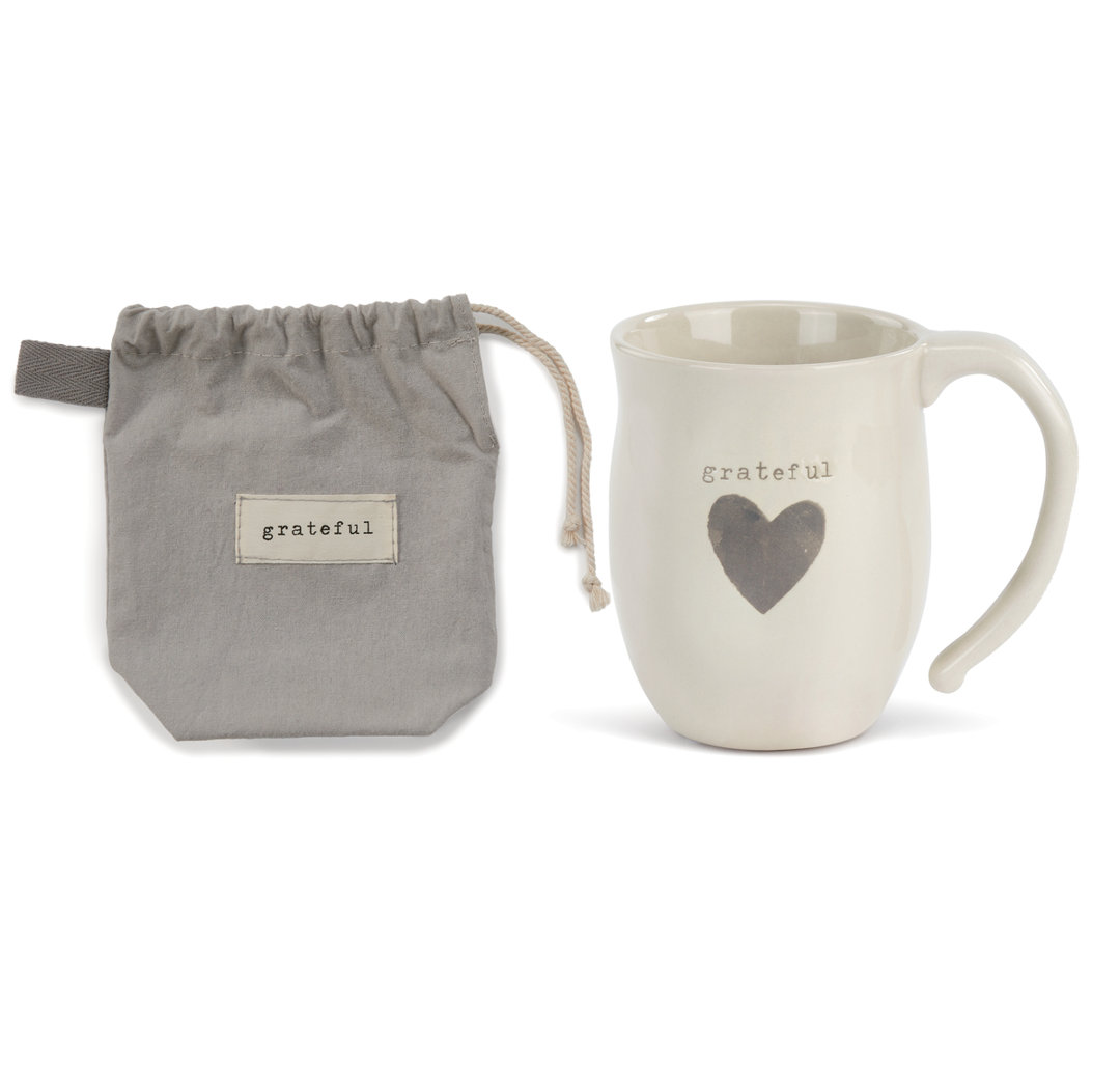 Stern Grateful Heart Coffee Mug August Grove®