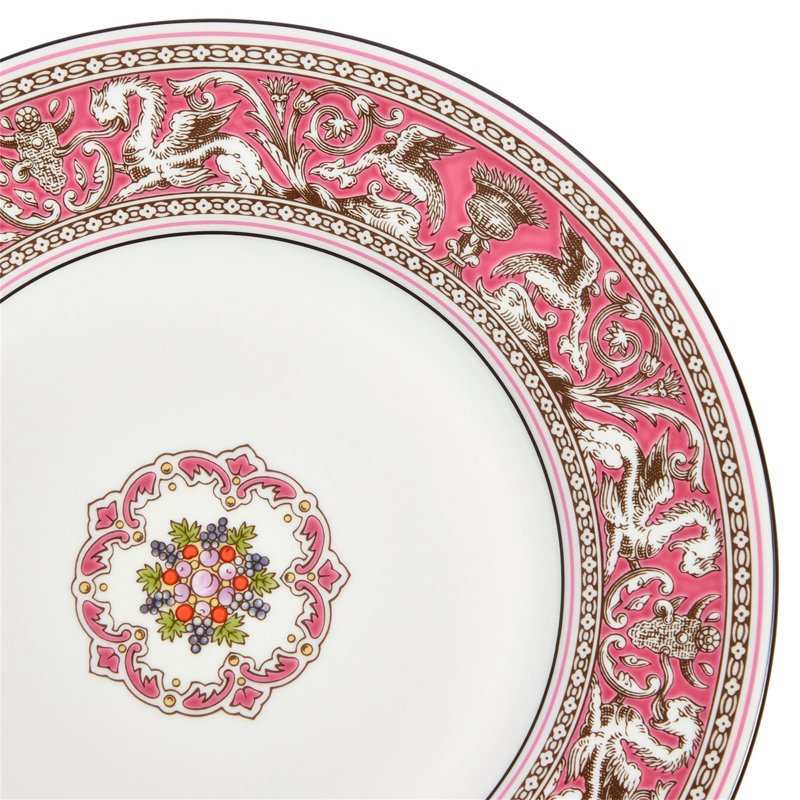 Wedgwood Florentine Colours Plate 8.1In, Fuchsia