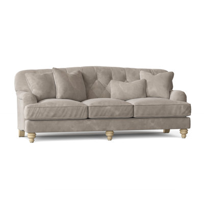 Sullivan 90" Charles of London Sofa with Reversible Cushions by Birch Lane