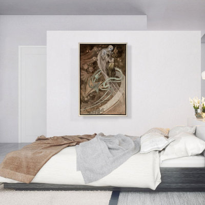 «Le Pater 1900» par Alphonse Mucha, reproduction d'art sur toile tendue
