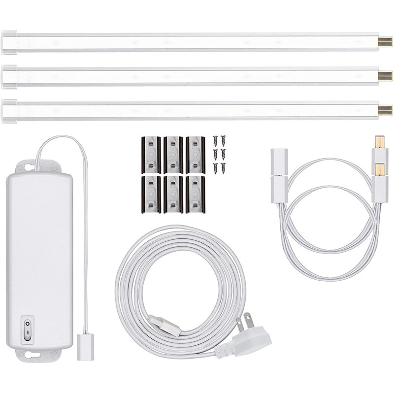 UltraPro Bright Strips 10-inch Plug-In LED Under Cabinet Light Fixtures