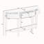 Console moderne Modern