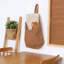 Ensemble de sacs de rangement et de paniers réutilisables en lin, organisateur mural pour cuisine, chambre à coucher, véhicule récréatif, salle de couture et chambre de bébé