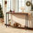 43.3" Console Table With Hooks