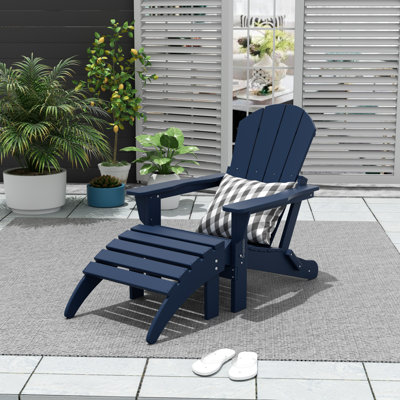 Laguna Foldable Outdoor Adirondack Chair