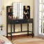 Makeup Vanity With 2 Storage Drawers,Vanity Desk With Mirror And Lights-1086298283