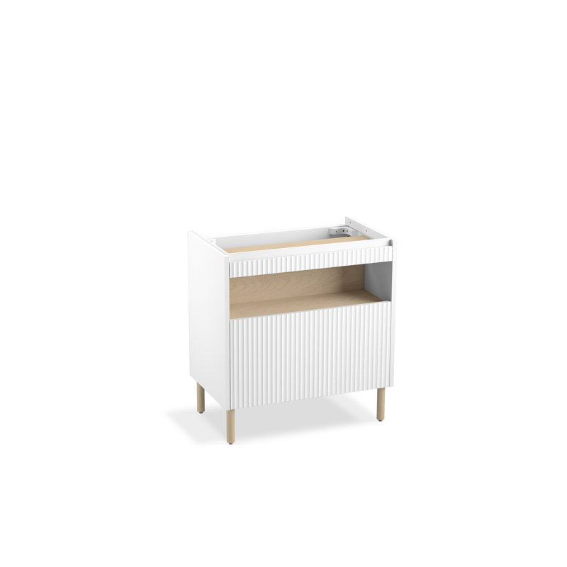 Spacity 28-3/4 In. Wall-Hung Bathroom Vanity Cabinet, White