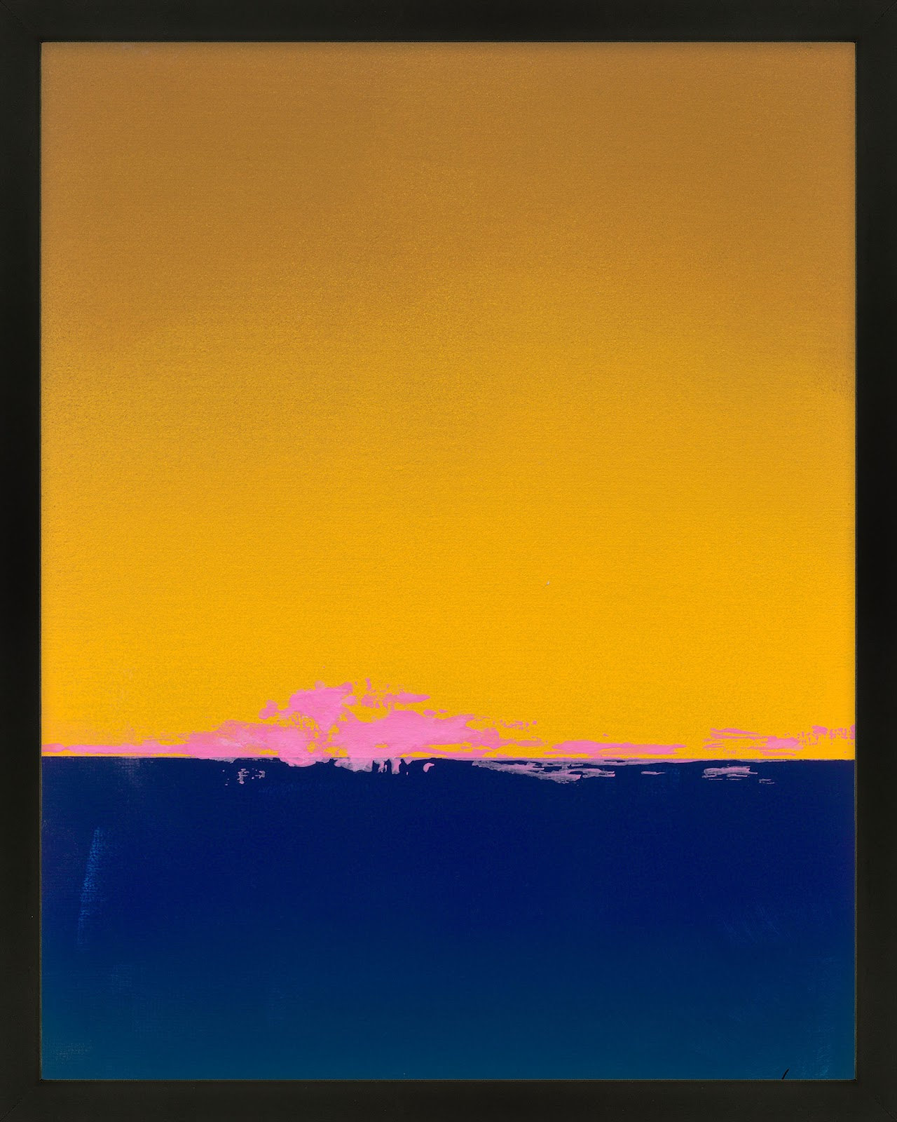 Horizon 1 by Lee Lessem, Black, 38" H x 30" W x 1.25" D