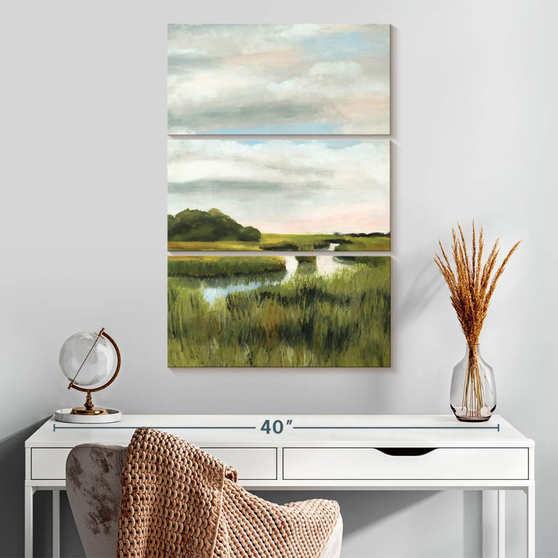 Alvord Marsh Landscape I, H 32 po x l 20 po