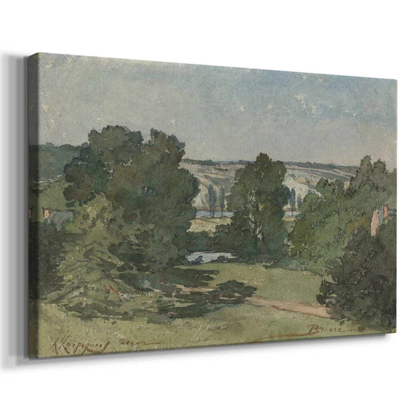 Paysages rétro-DCCDXC -Galerie enveloppée Cavas, 8 x 12