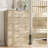 31.5'' W Fluted 5 - Drawer Dresser, Wooden Dresser Chest Of 5 Drawers For Bedroom-1935316164