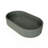 23.6'' Concrete Vessel Oval Modern Bathroom Sink