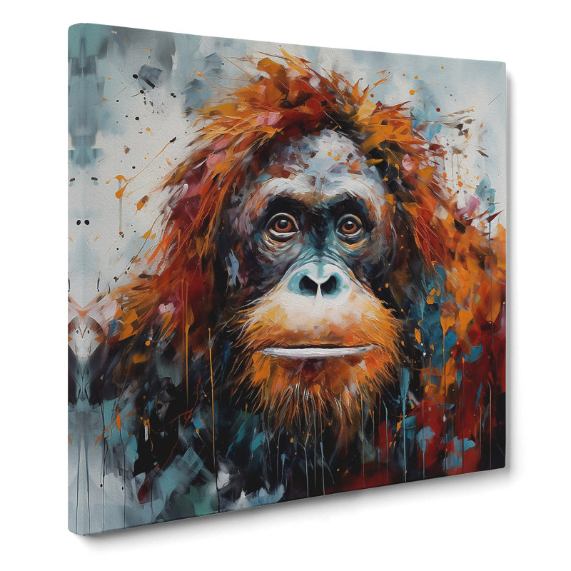 Modern Wall Art - Wrapped Canvas, 35cm H x 35cm W x 3cm D