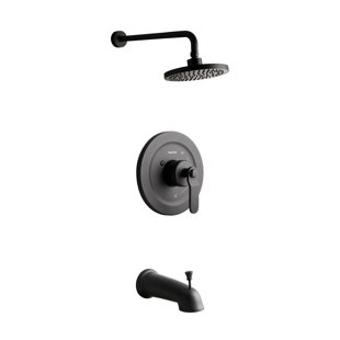 Complete Shower System with Rough in-Valve
