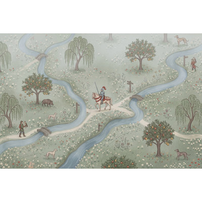 Papier peint paysage de pastorale