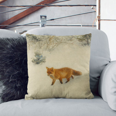 Fox in the Snow Vol.8 Scatter Cushion