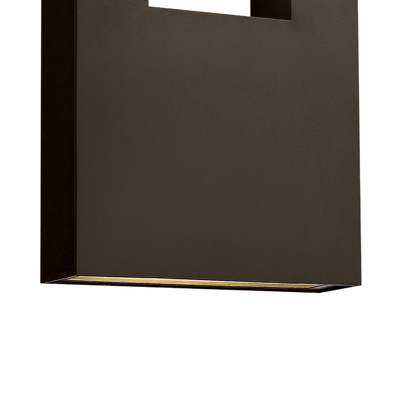Extra Large Wall Mount Lantern, Bronze, 36" H x 12" W x 4" D