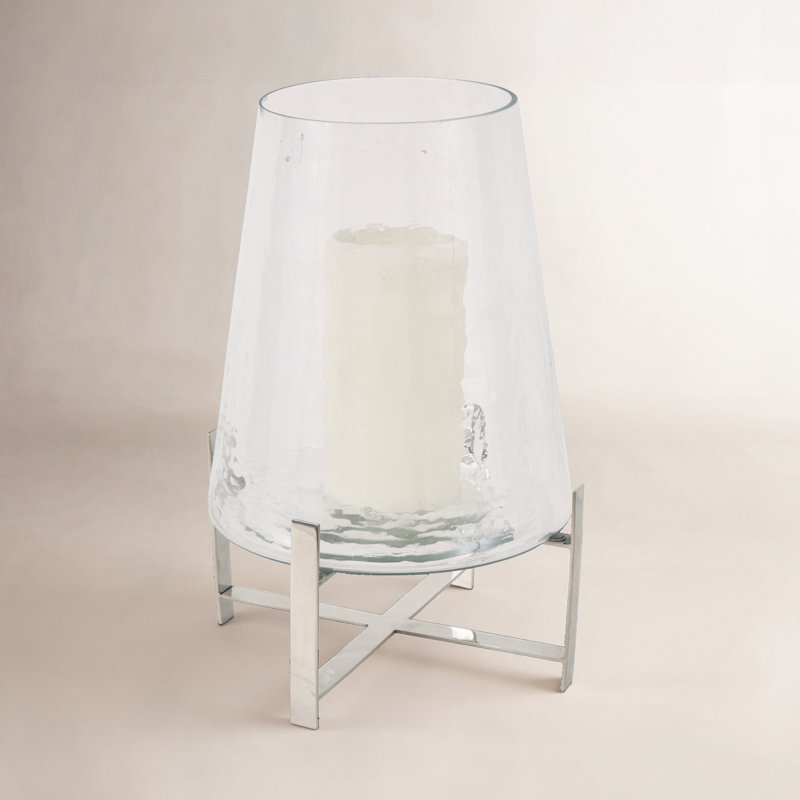 Shantel Aluminum Tabletop, 15.65" H x 10.15" W x 10.15" D