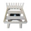 Tabouret de bar et de comptoir pivotant Hirz-43730169