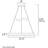 Cuomhouse 1 Dimmable LED Wagon Wheel Chandelier