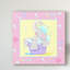 « baby éléphant bain iii », art sur toile-601642797