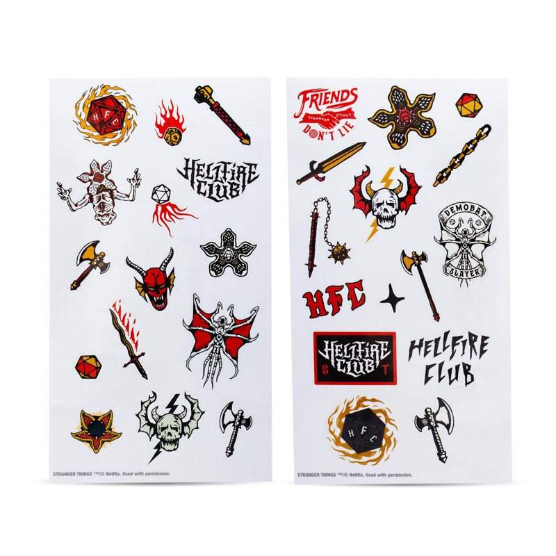 Silver Buffalo Stranger Things Hellfire Club Water Bottle - Thumbnail 2