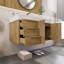 Meuble-lavabo mural simple 35 po Marijke-103068449